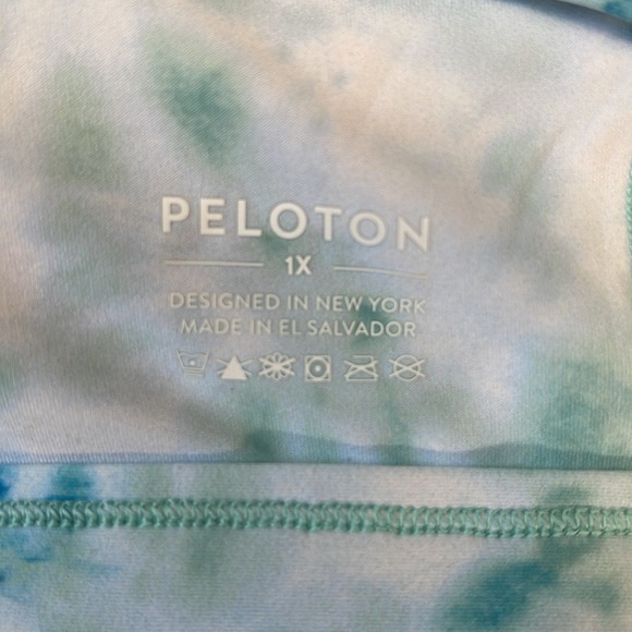 Peloton diamond tie die V back bra 1X - Picture 3 of 4